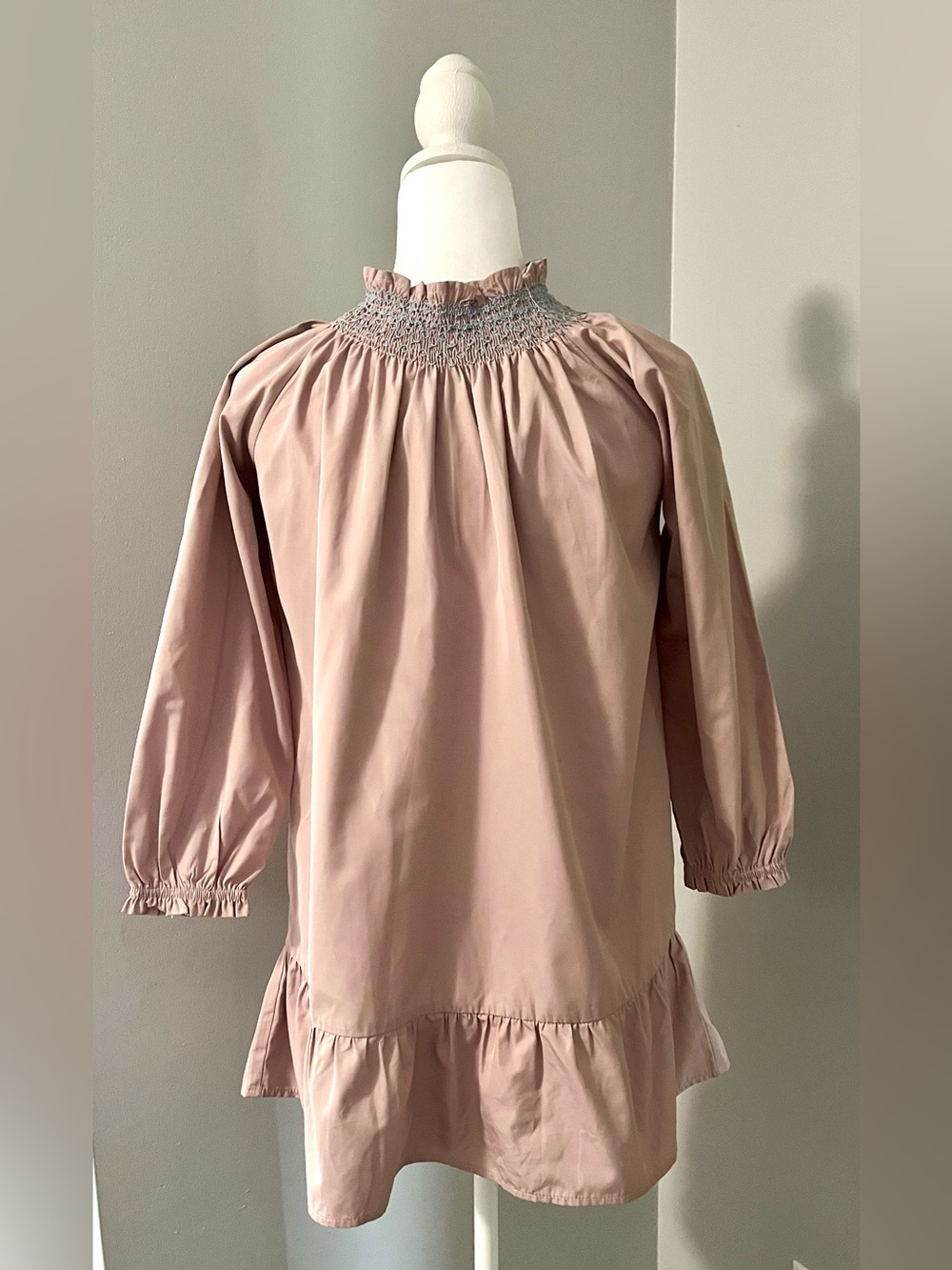 Mason Me Maisonette “Olivia” Taffeta Shift Dress Girls Size 8
